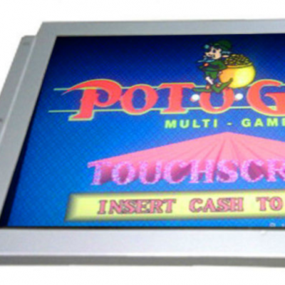 2020 new 19 inch touch screen monitor for Pot O Gold and WMS gaming with bezel