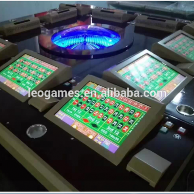 Trinidad 12 Player touch screen roulette machine super rich man gambling machine for sale