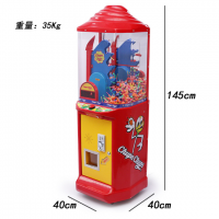 2019  Hot Sale vendincoin operated Candy vending machine lollipop vending game  machine